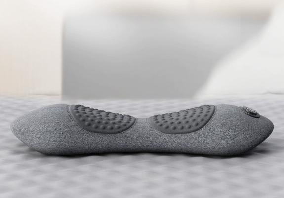 3-In-1 rugmassage-apparaat met warmte en trillingen - ergonomische dieptemassage voor rug en nek