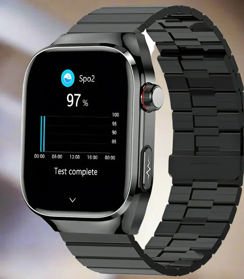 Bloedsuikerhorloge, ECG, urinezuur, Bluetooth