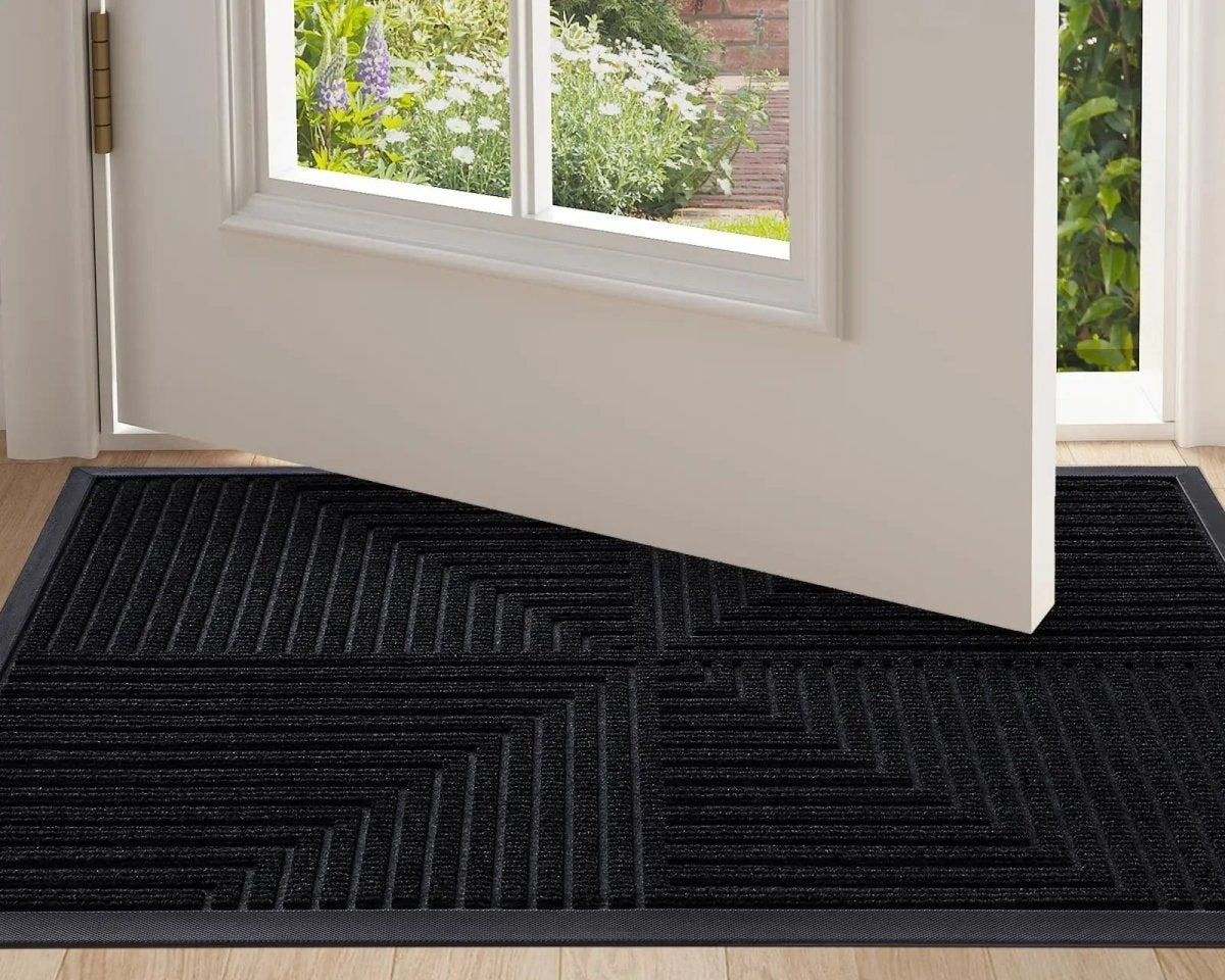Deurmat met antislip achterzijde en vuilopvangende werking
