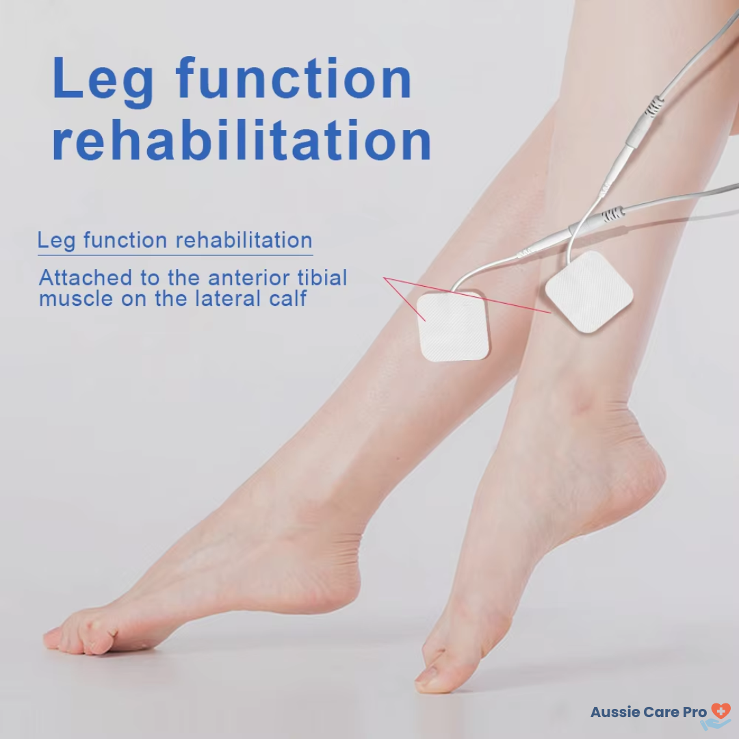 Elektrisch TENS EMS impuls-massageapparaat – 12 modi, spierelektrostimulator voor pijnverlichting