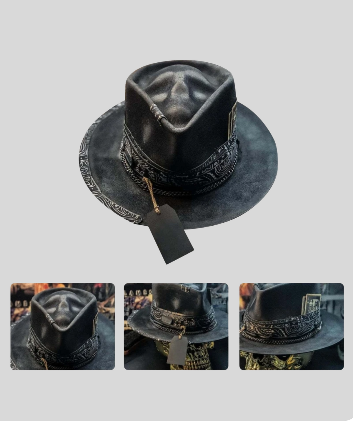 Handgemaakte hoed – cowboyhoed