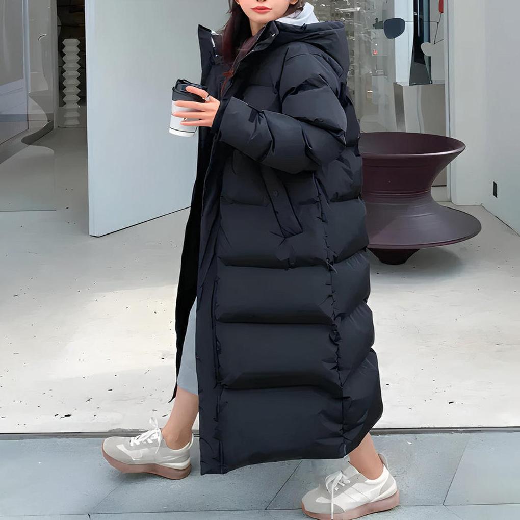 Lange winterparka voor dames – weerbestendig