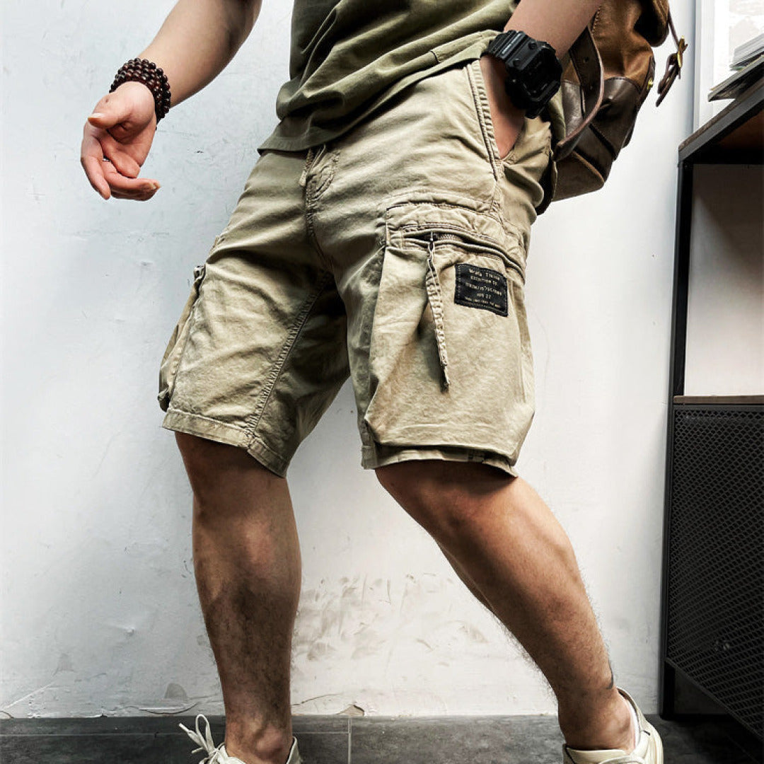Loszittende cargoshorts voor heren