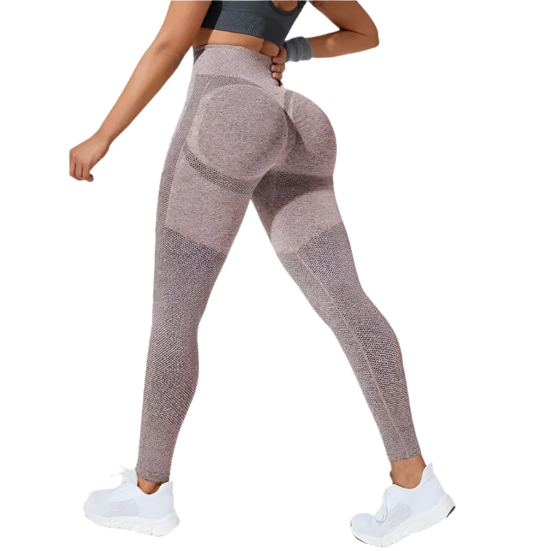 Naadloze sportlegging met hoge taille