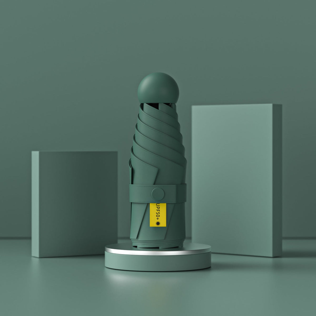 Opvouwbare damesparaplu met uv-bescherming en innovatief mechanisme