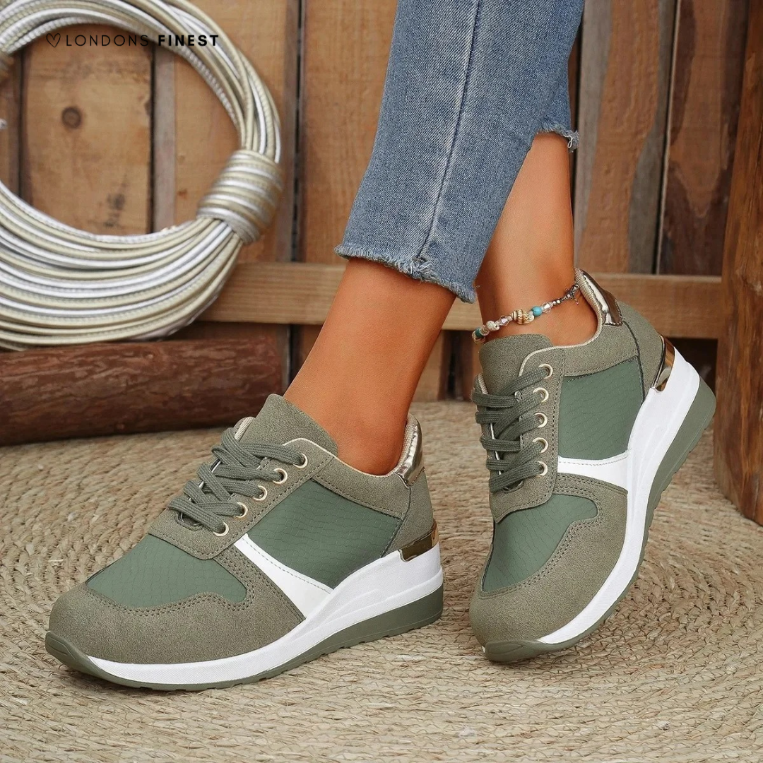 Orthopedische damesschoenen met voetboogondersteuning en traagschuimvulling – ademend, casual en comfortabel