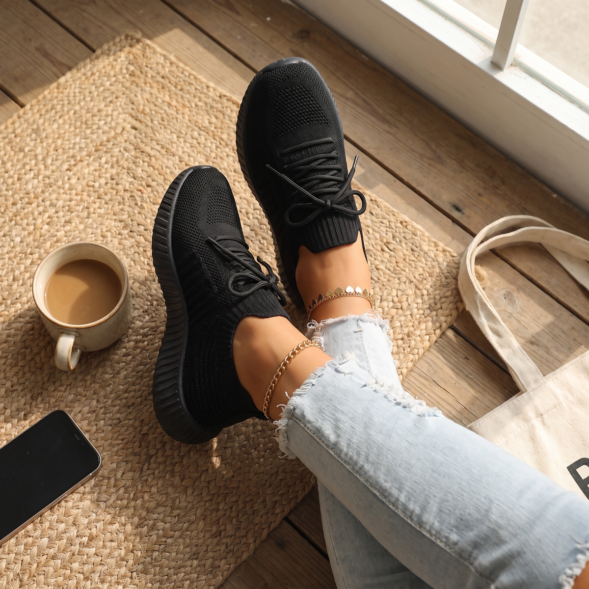 Orthopedische Sneakers voor Dames | Traagschuim | Geschikt voor Opgezwollen Voeten & Diabetes