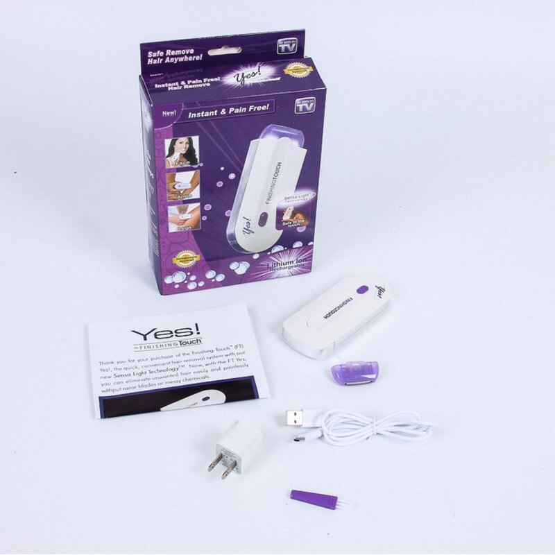 Pijnloos ontharingsapparaat