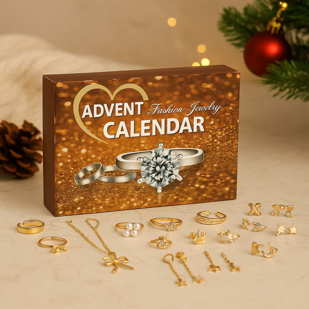 Sieraden adventskalender – 24 dagen vol kerstschatten en verrassingen