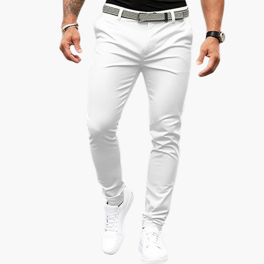 Slim fit chino voor heren