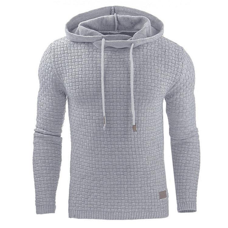 Slim fit winterhoodie voor heren