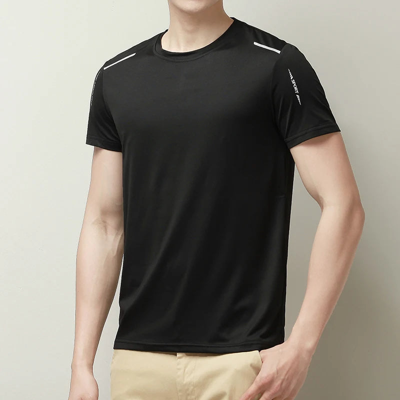 Sport-T-shirt voor heren – ademend en reflecterend