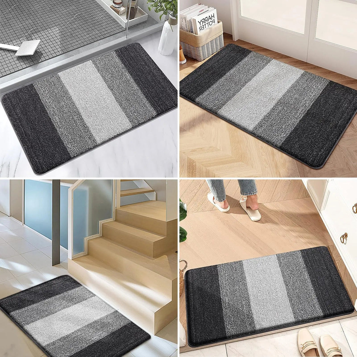 Wasbare deurmat met absorberend ontwerp