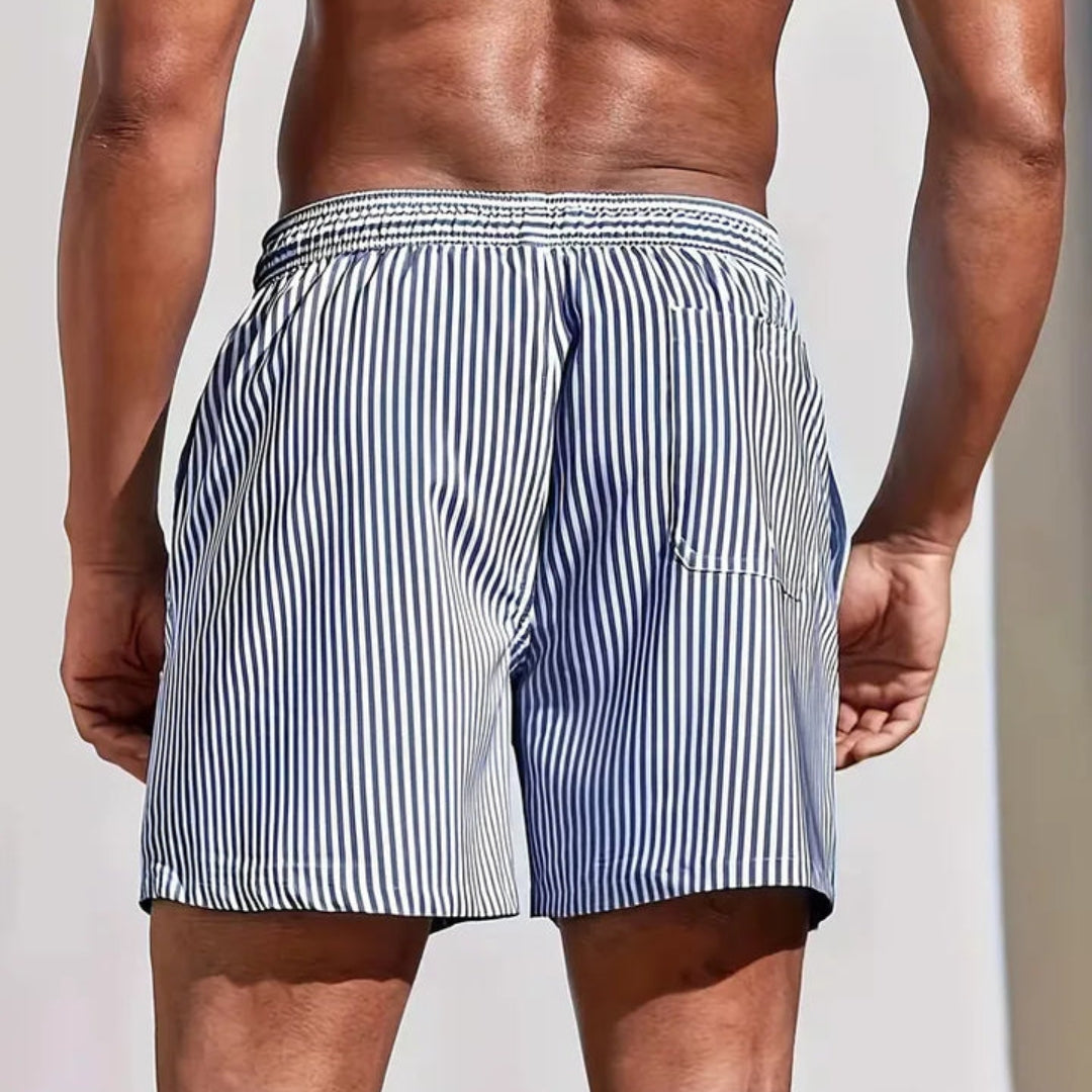 Zwemshorts met streeppatroon