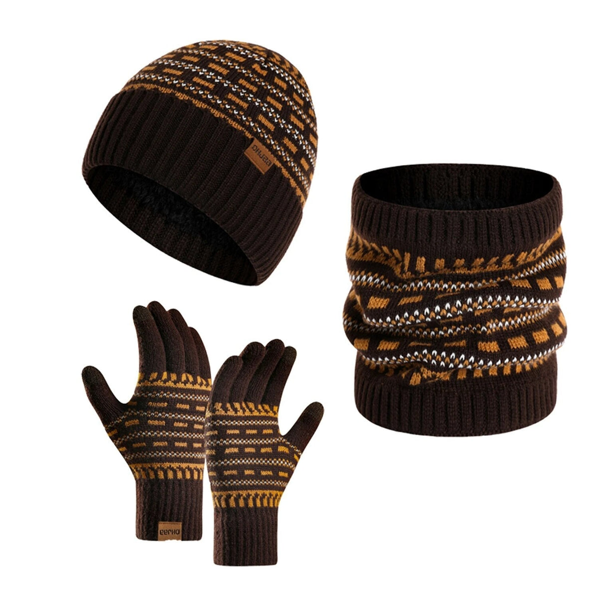 3-Delige Winterset | Warme en Stijlvolle Set voor de Winter