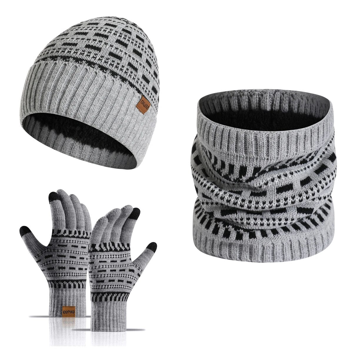 3-Delige Winterset | Warme en Stijlvolle Set voor de Winter