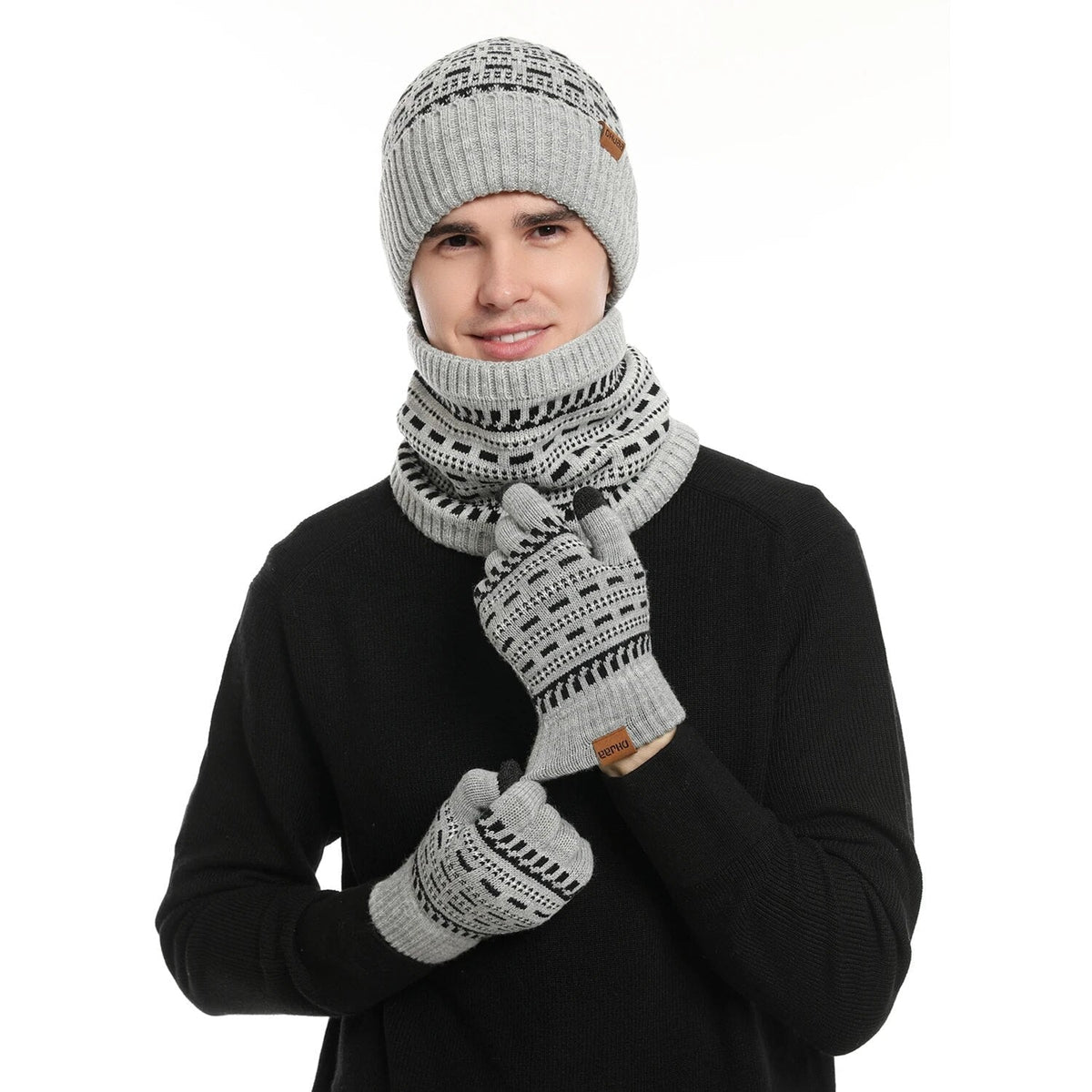 3-Delige Winterset | Warme en Stijlvolle Set voor de Winter