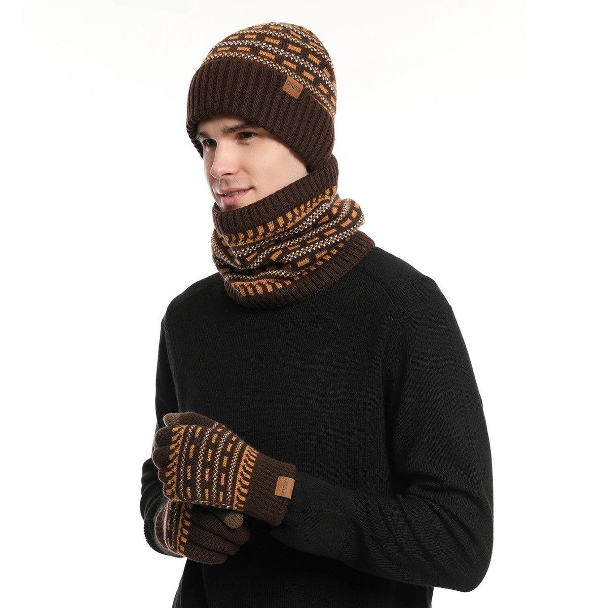 3-Delige Winterset | Warme en Stijlvolle Set voor de Winter
