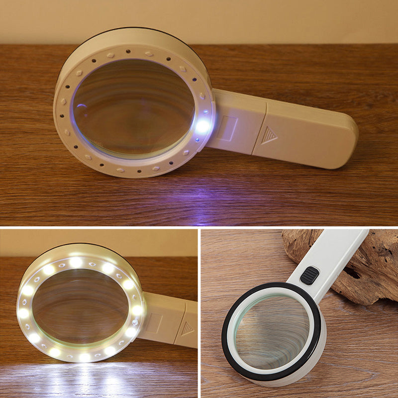 30X optisch vergrootglas met ledverlichting