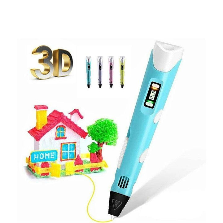 3D-printpen voor kinderen met 20 kleuren filament en eenvoudige installatie