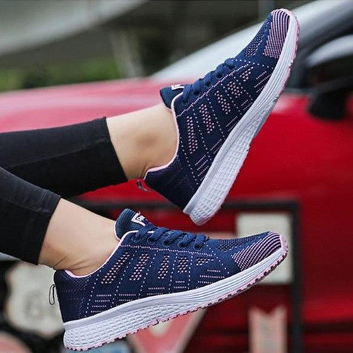 Ademende casual sneakers voor dames