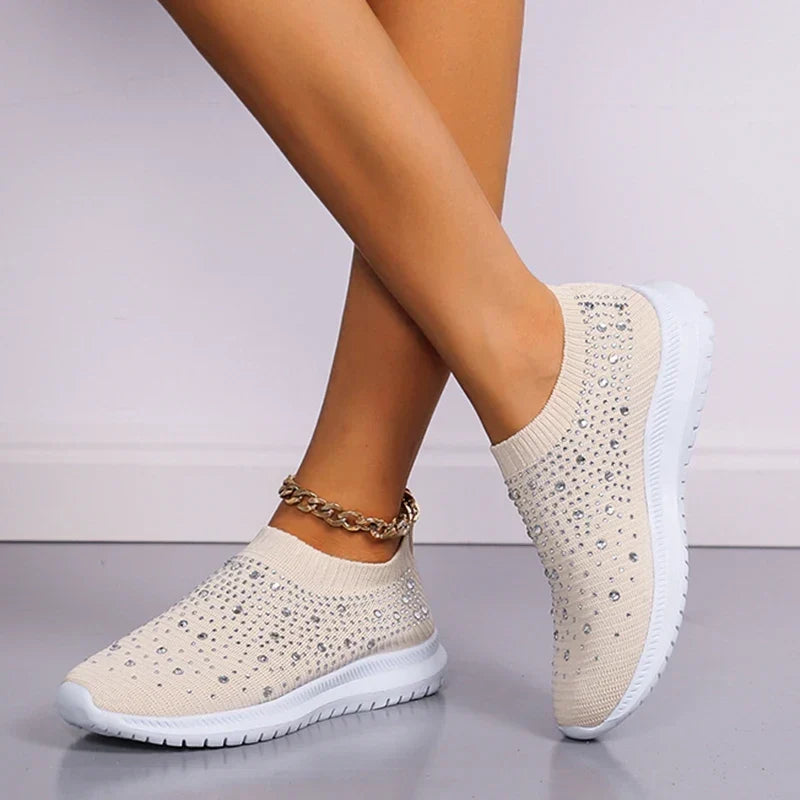 Ademende mesh sneakers voor dames