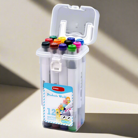 Afwasbare art markers met dubbele punt voor kinderen en volwassenen