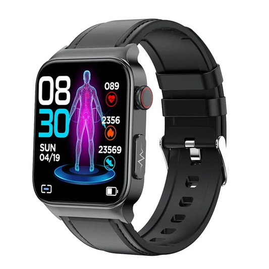 All-in-one Smartwatch voor Gezondheidsmonitoring met Ecg en Bloedglucosetracker