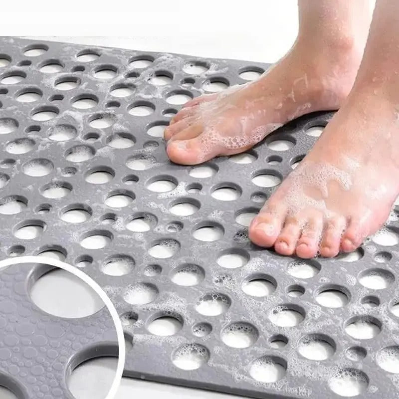 Antislip badmat met zuignappen