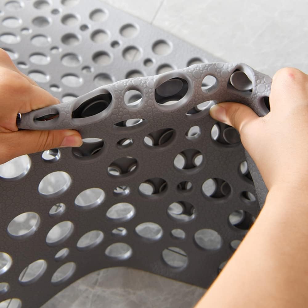 Antislip badmat met zuignappen
