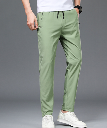 Athleisure Herenbroek met Elastische Pasvorm, Stijlvol, Comfortabel en Modern, Ideaal voor Dagelijks Gebruik en Sport