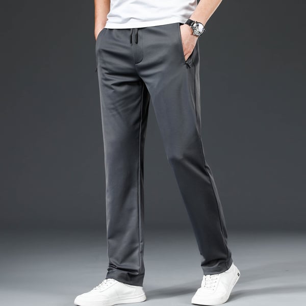 Athleisure Herenbroek met Elastische Pasvorm, Stijlvol, Comfortabel en Modern, Ideaal voor Dagelijks Gebruik en Sport