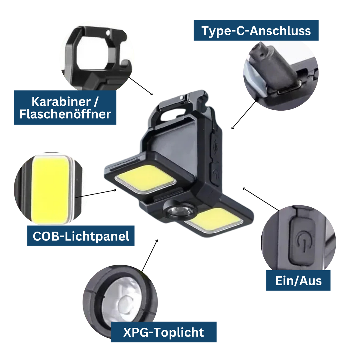 Avontuurlijke led-zaklamp