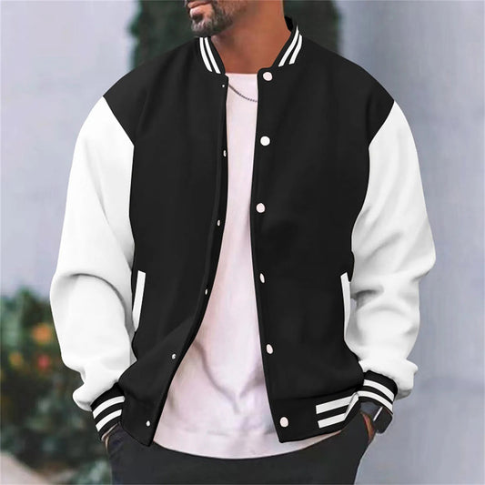 Baseball bomberjack voor heren – casual stijl voor de herfst