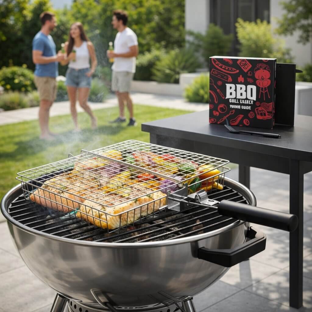 BBQ Grillmand | Roestvrij Staal | Gelijkmatige Warmteverdeling