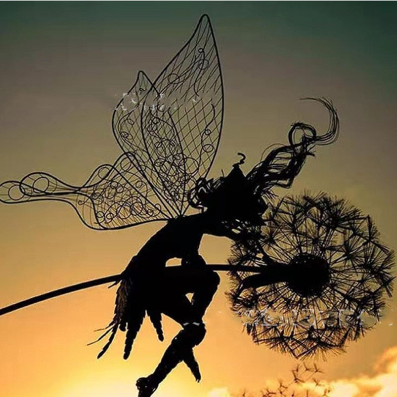 Betoverende elfen-tuinbeelden: Dromerige gazondecoratie