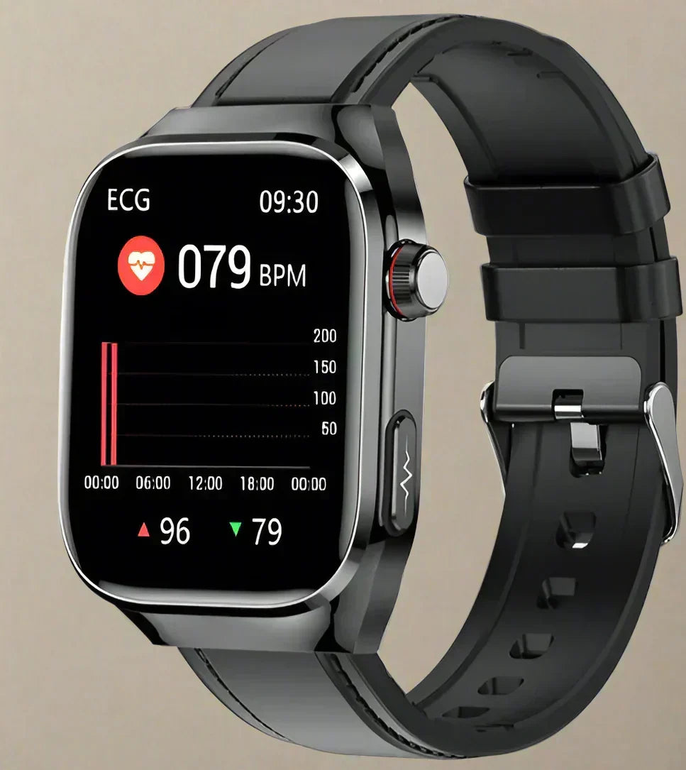 Bloedsuikerhorloge, ECG, urinezuur, Bluetooth