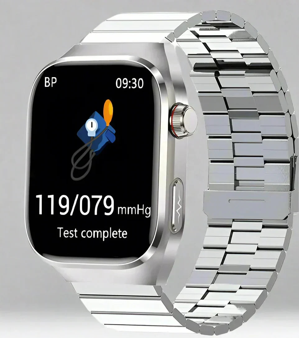 Bloedsuikerhorloge, ECG, urinezuur, Bluetooth