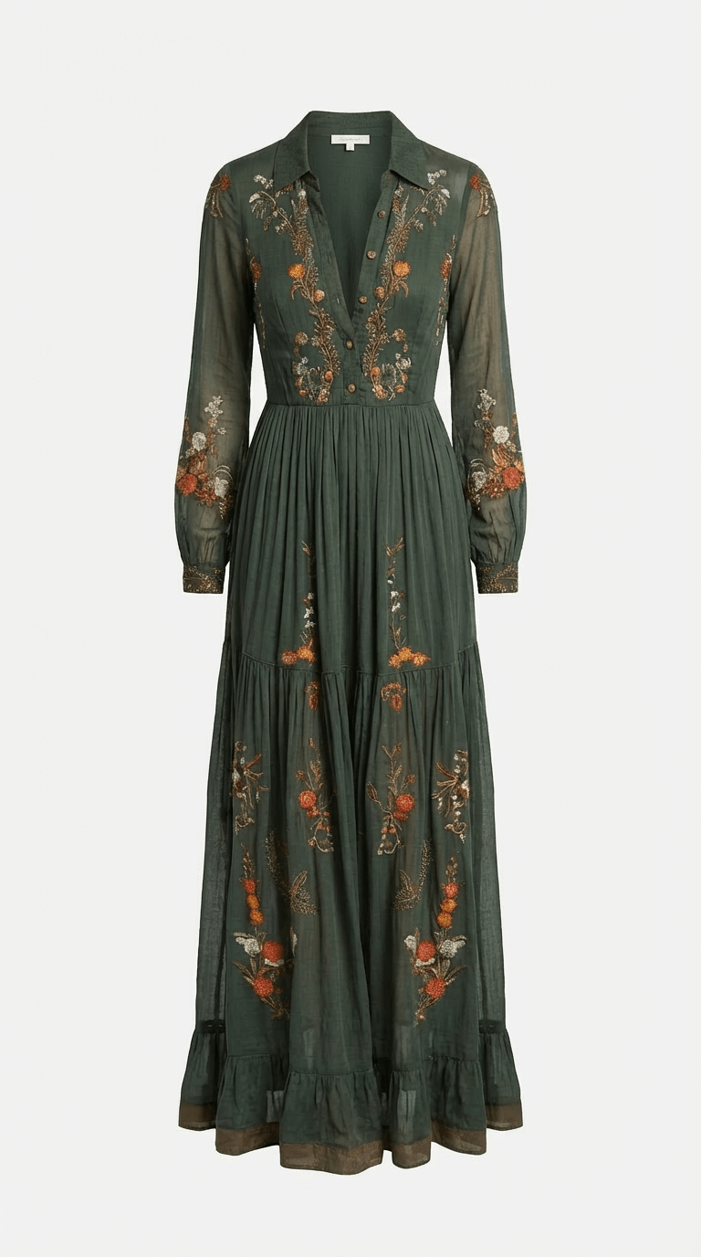 Boho maxi-jurk