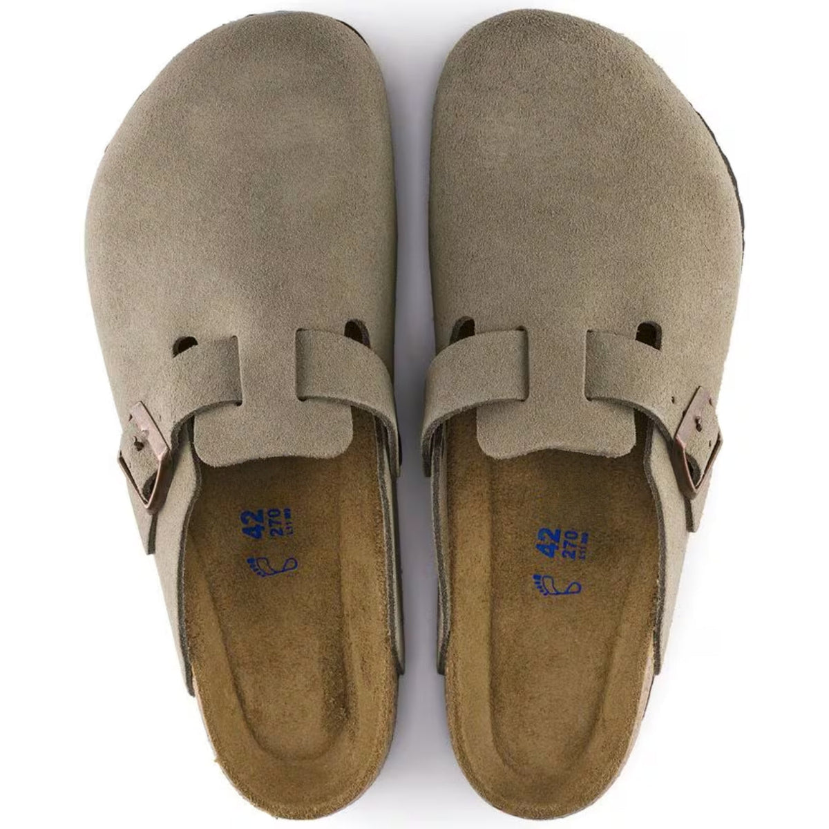 Boston Klompen - Anatomisch Comfort in Taupe