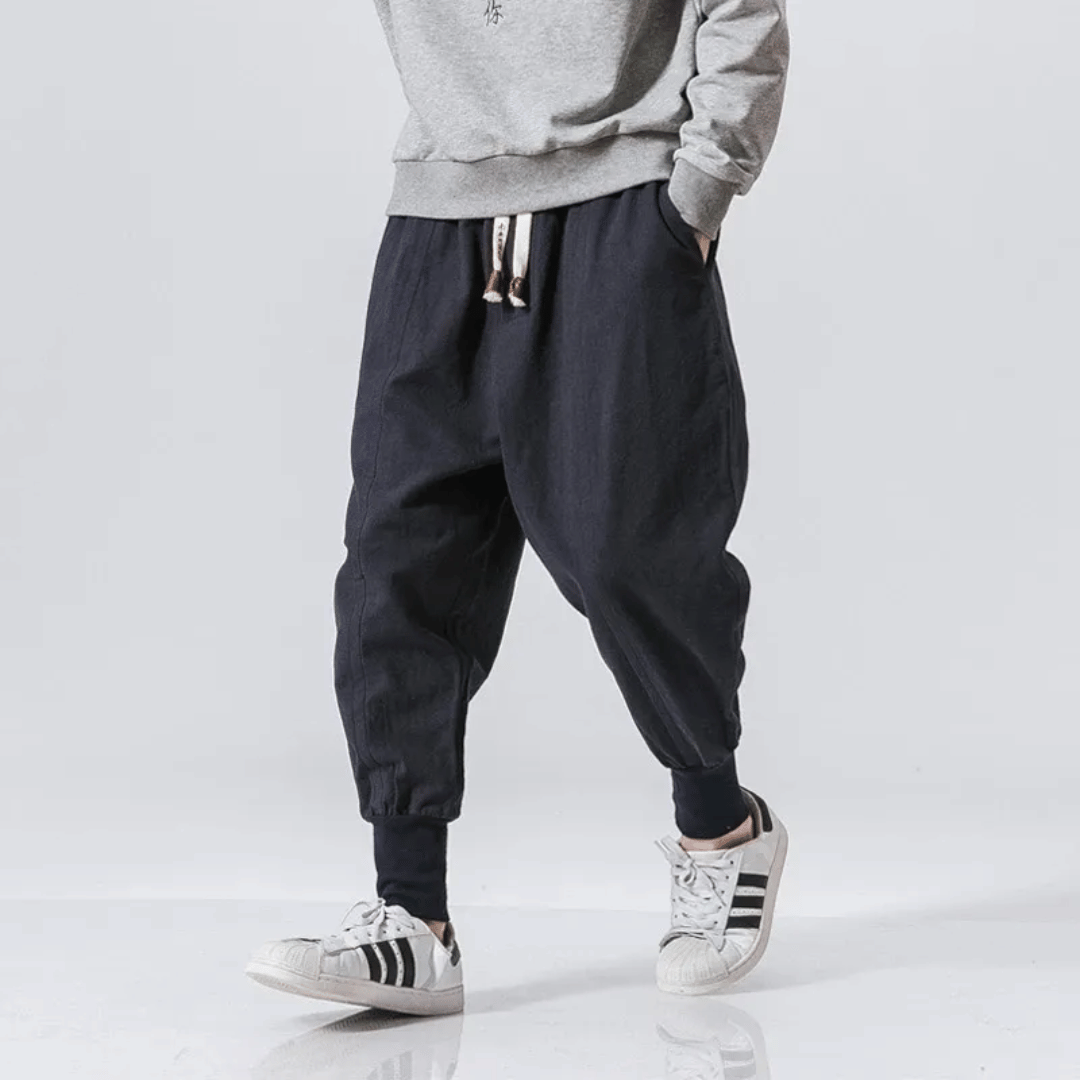 Broek in Japanse stijl