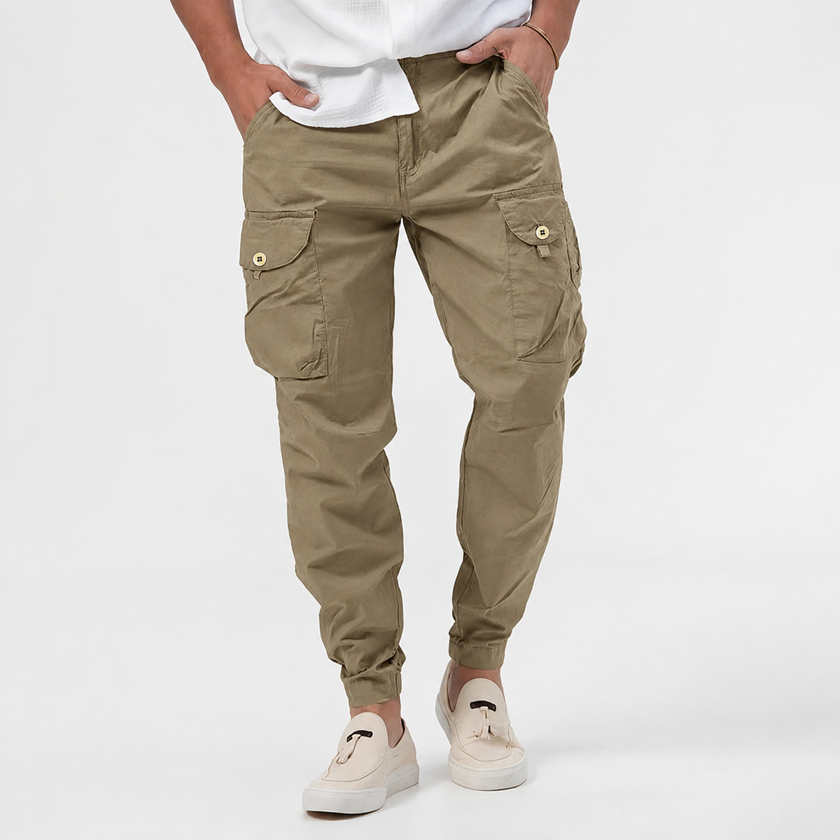 Cargo jogger voor heren