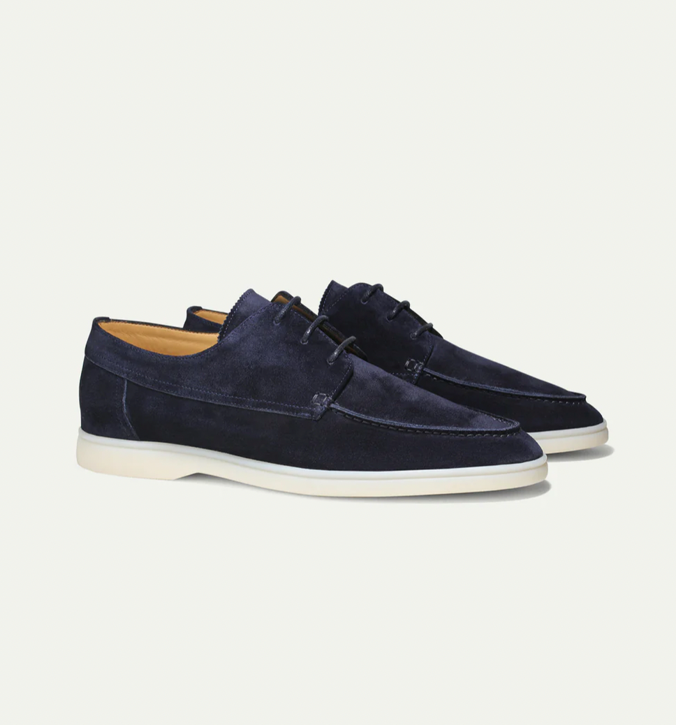 Casual bootschoenen met veters voor heren