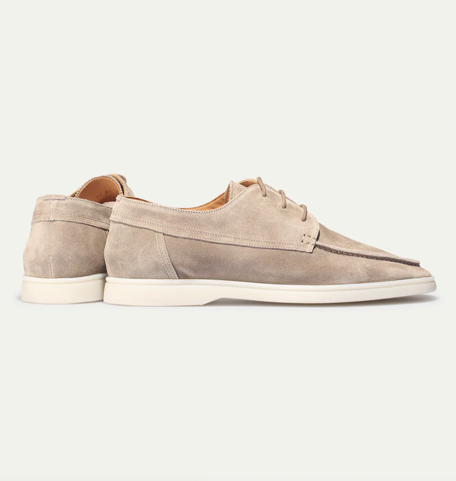 Casual bootschoenen met veters voor heren