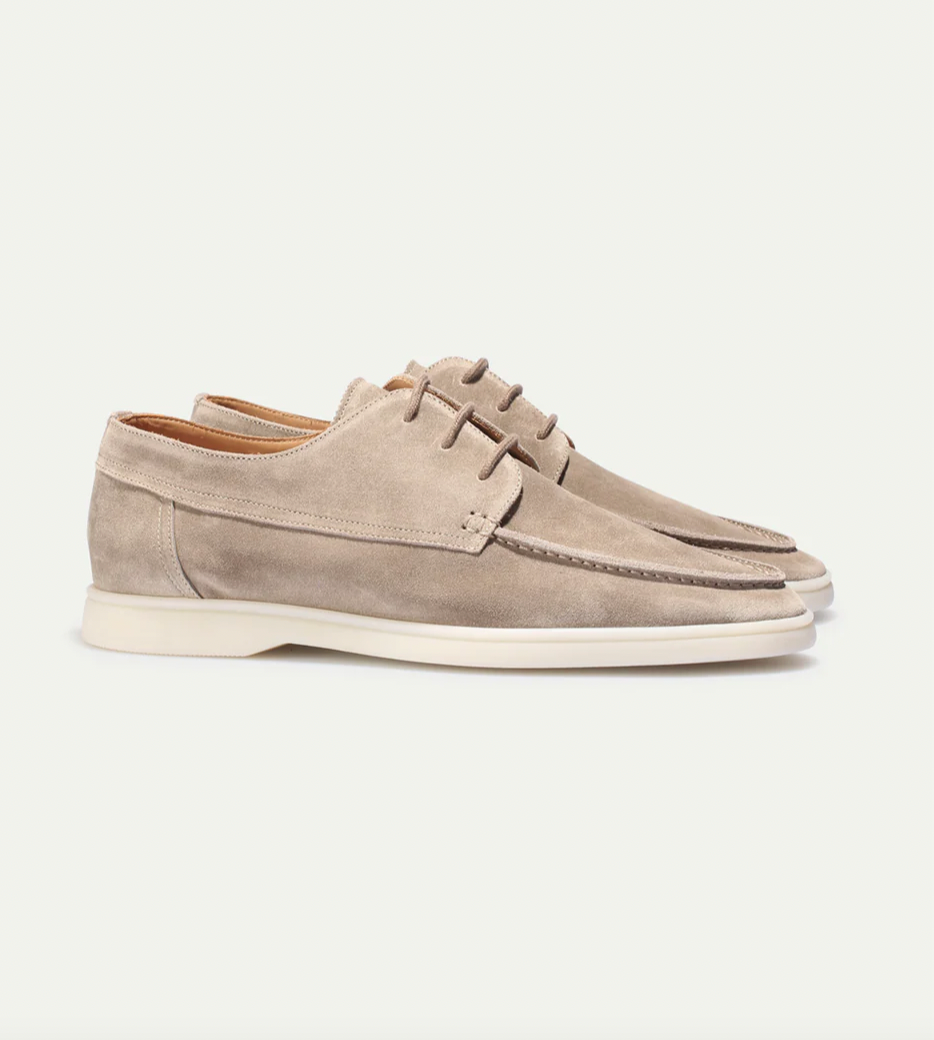 Casual bootschoenen met veters voor heren