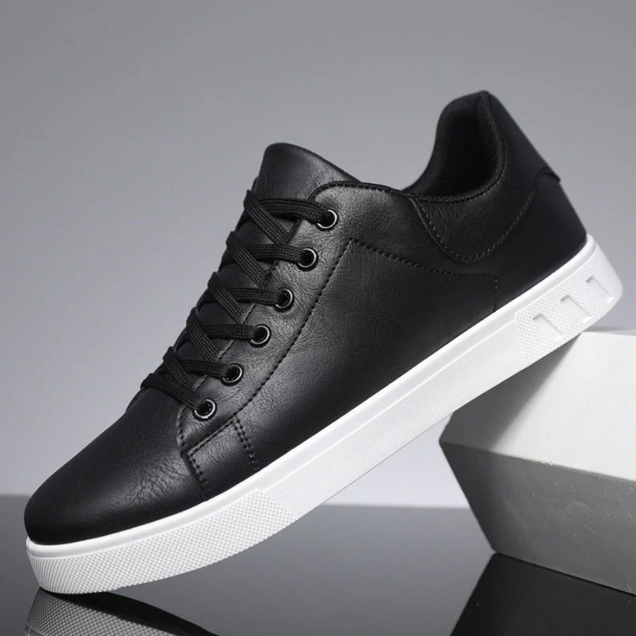 Casual herensneakers met veters