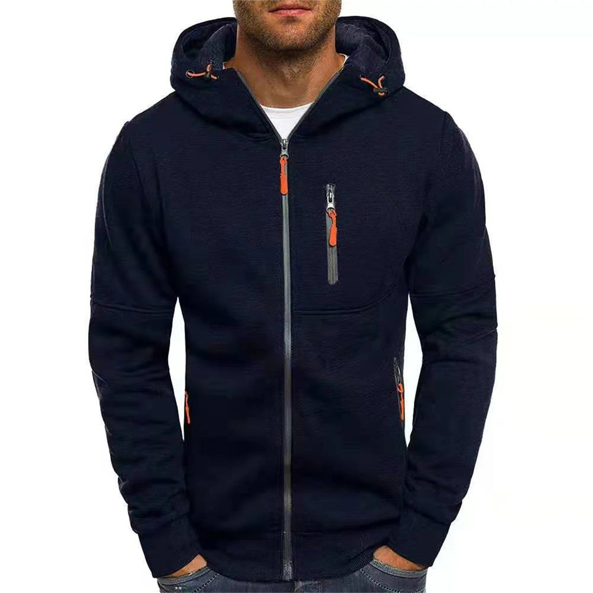 Casual hoodie voor heren