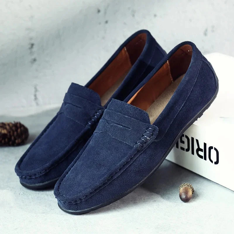 Casual slip-on loafers voor heren