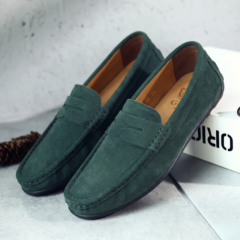 Casual slip-on loafers voor heren