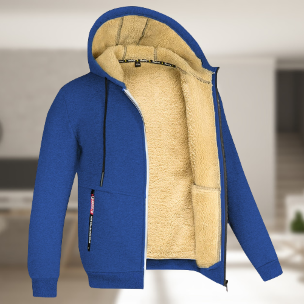 Casual winterhoodie voor heren